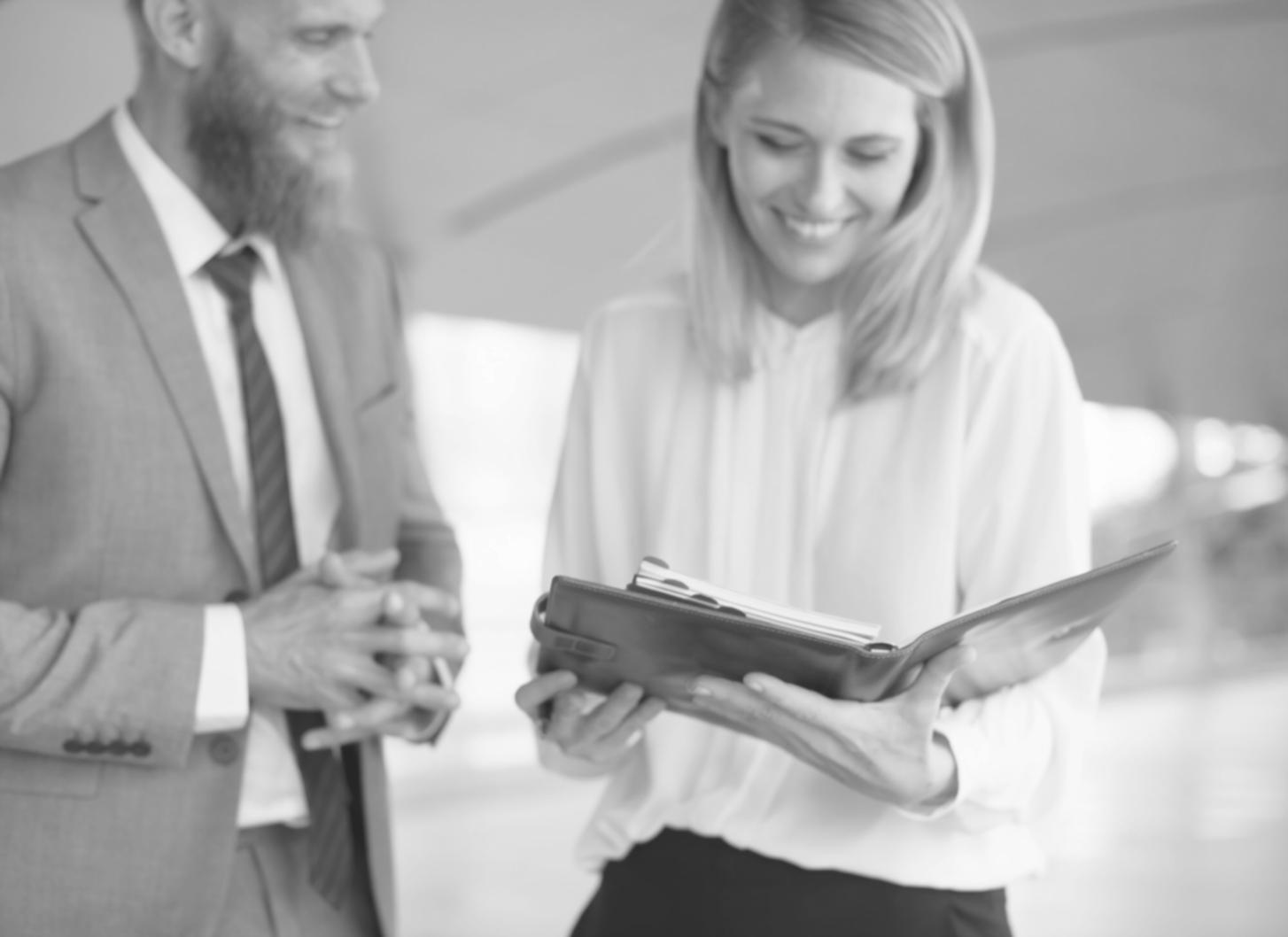 Financial planning workspace with charts and analysis tools
