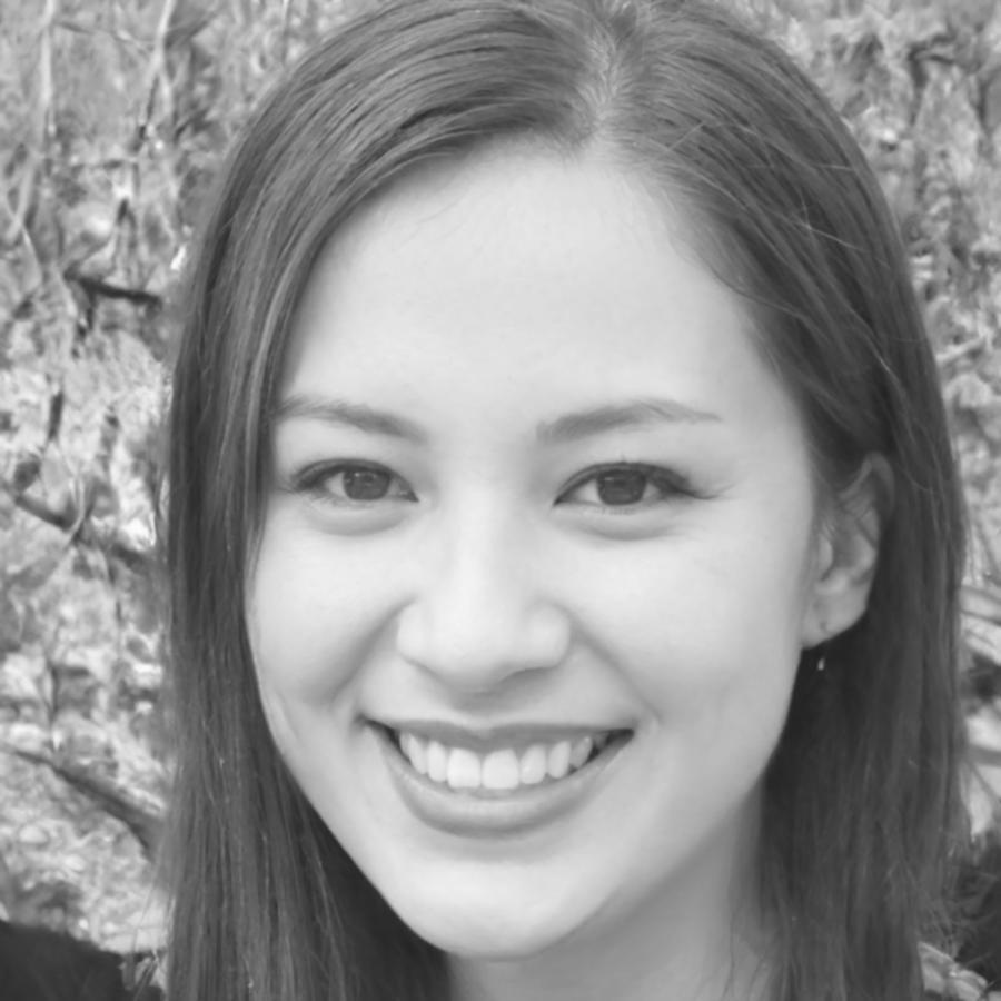 Portrait of course graduate Amira Chen